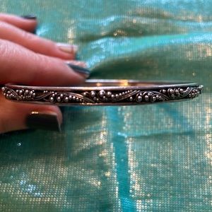 Lois Hill Vintage Filigree Bangle Bracelet